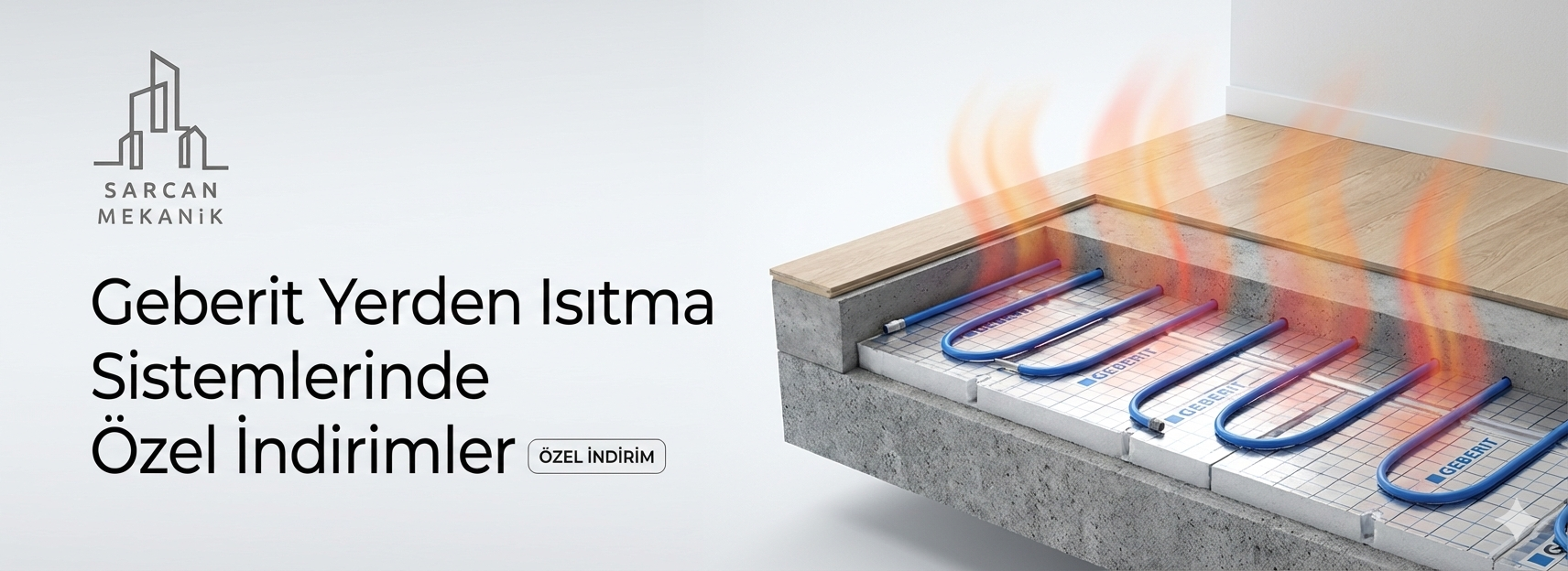 Sarcan Mekanik yerden ısıtma sistemleri İstanbul