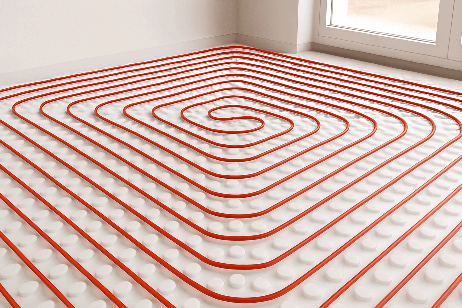 Geberit REHAU yerden ısıtma boru kollektör